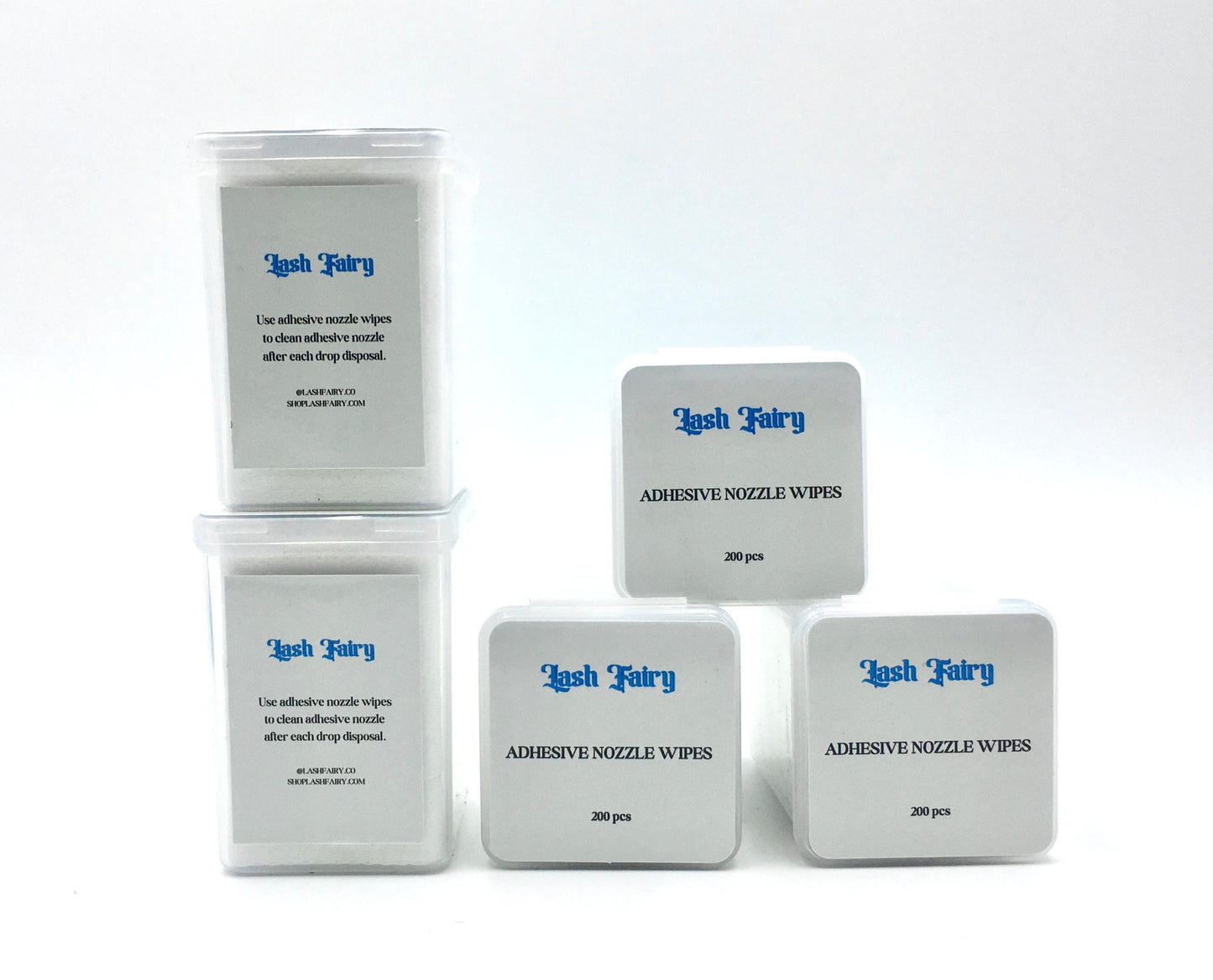 Lint-Free adhesive nozzle wipes